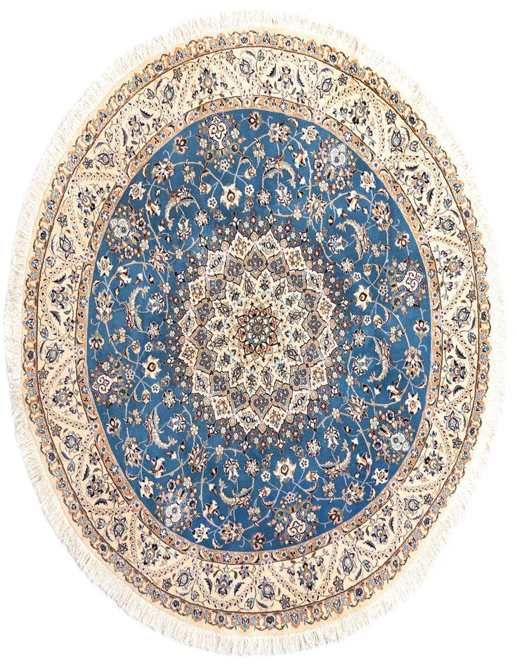 Detail image of 6' 11 x 6' 11 Nain Round Rug