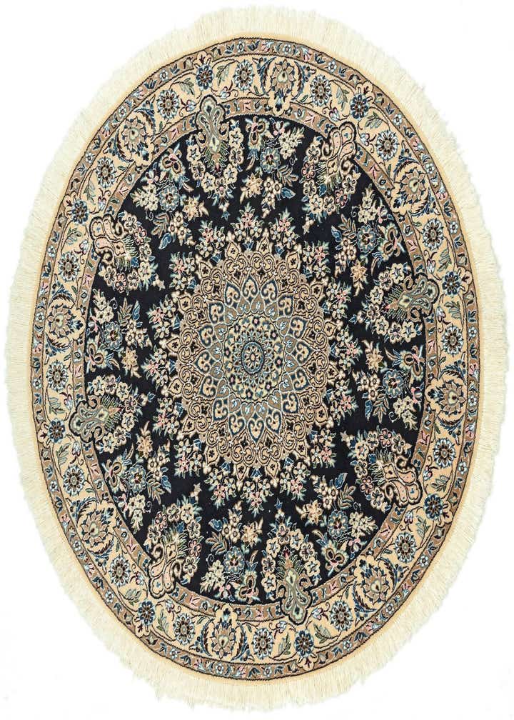 4' 11 x 4' 11 Nain Round Rug