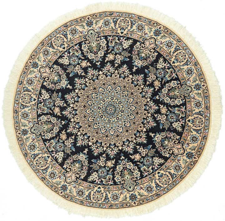 4' 11 x 4' 11 Nain Round Rug