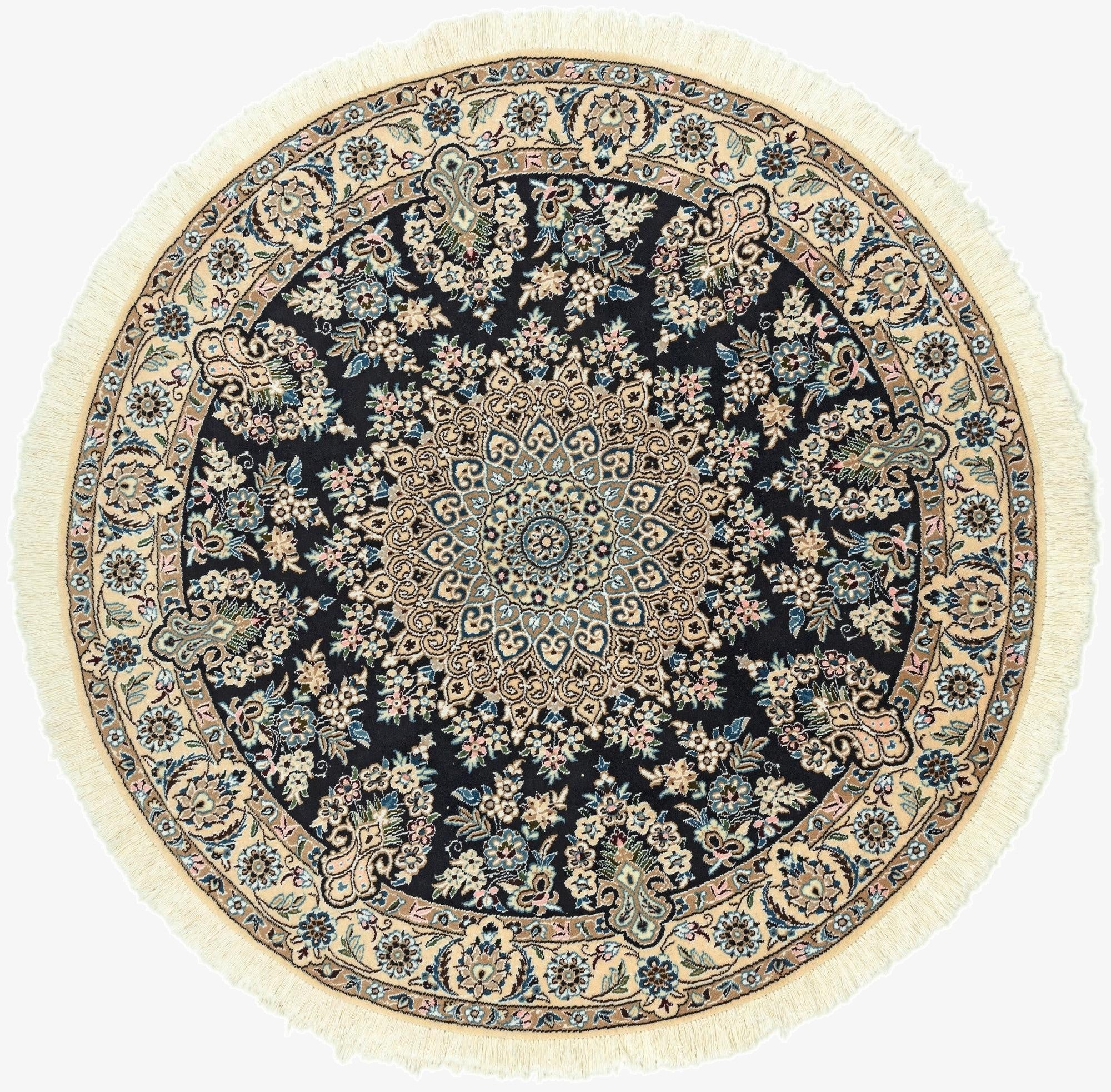 4' 11 x 4' 11 Nain Round Rug