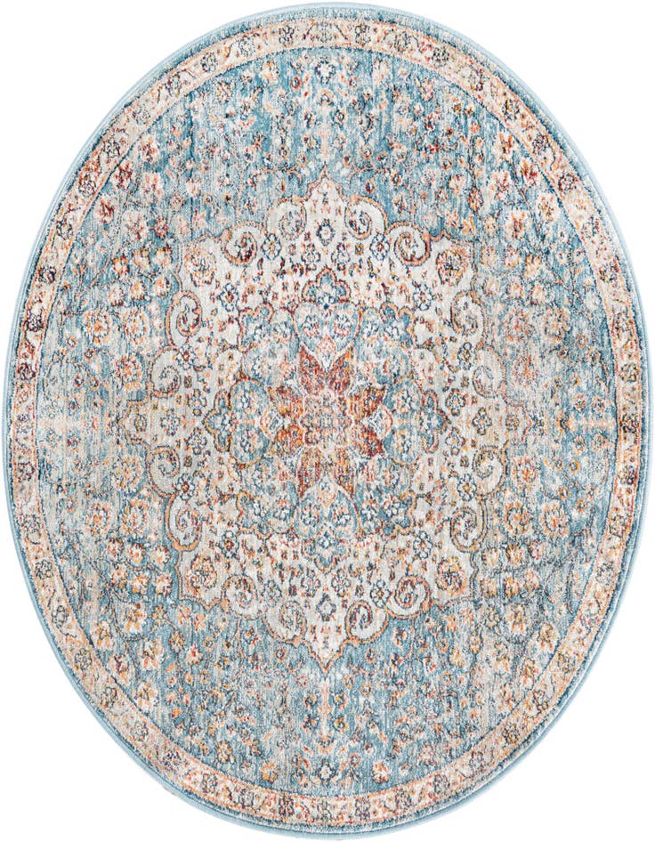 Detail image of 4' x 4' Newport Round Rug