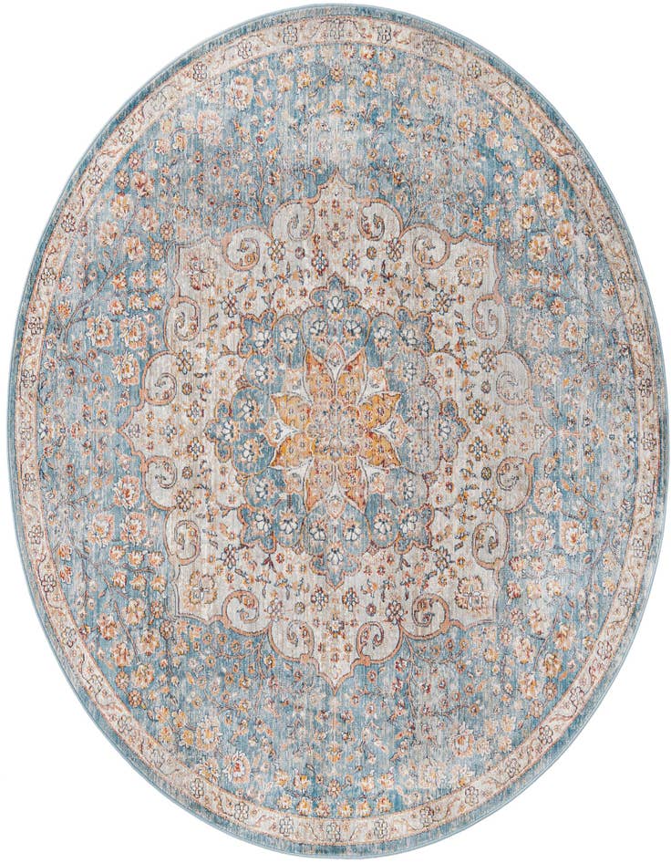 Detail image of 7' x 7' Newport Round Rug