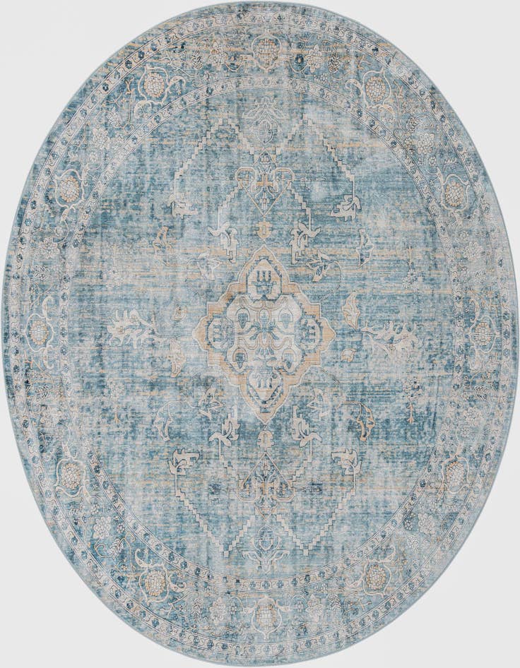 Detail image of 10' 2 x 10' 2 Newport Round Rug