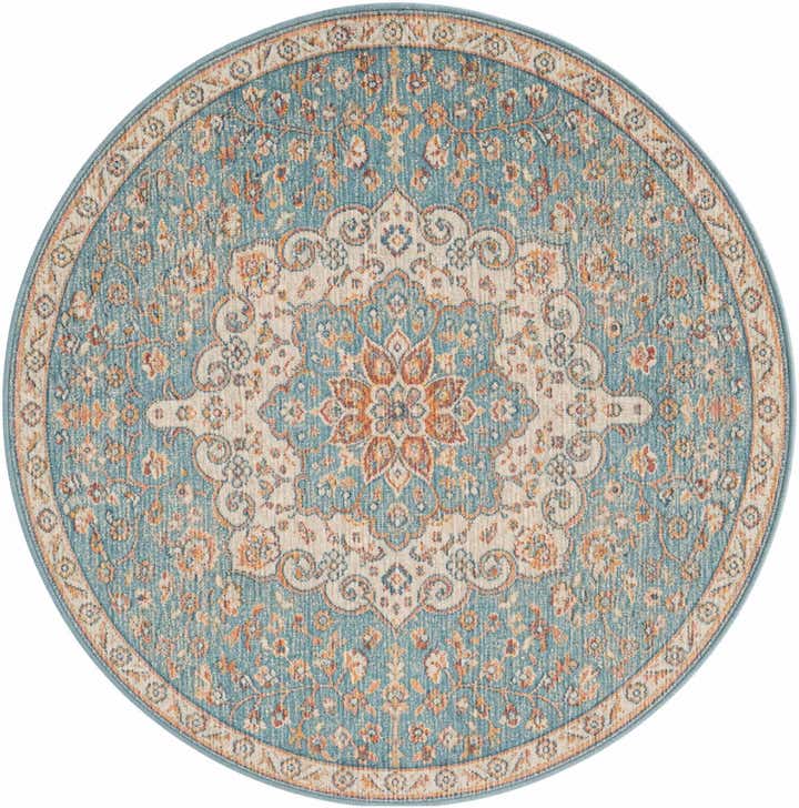 3' 3 x 3' 3 Newport Round Rug