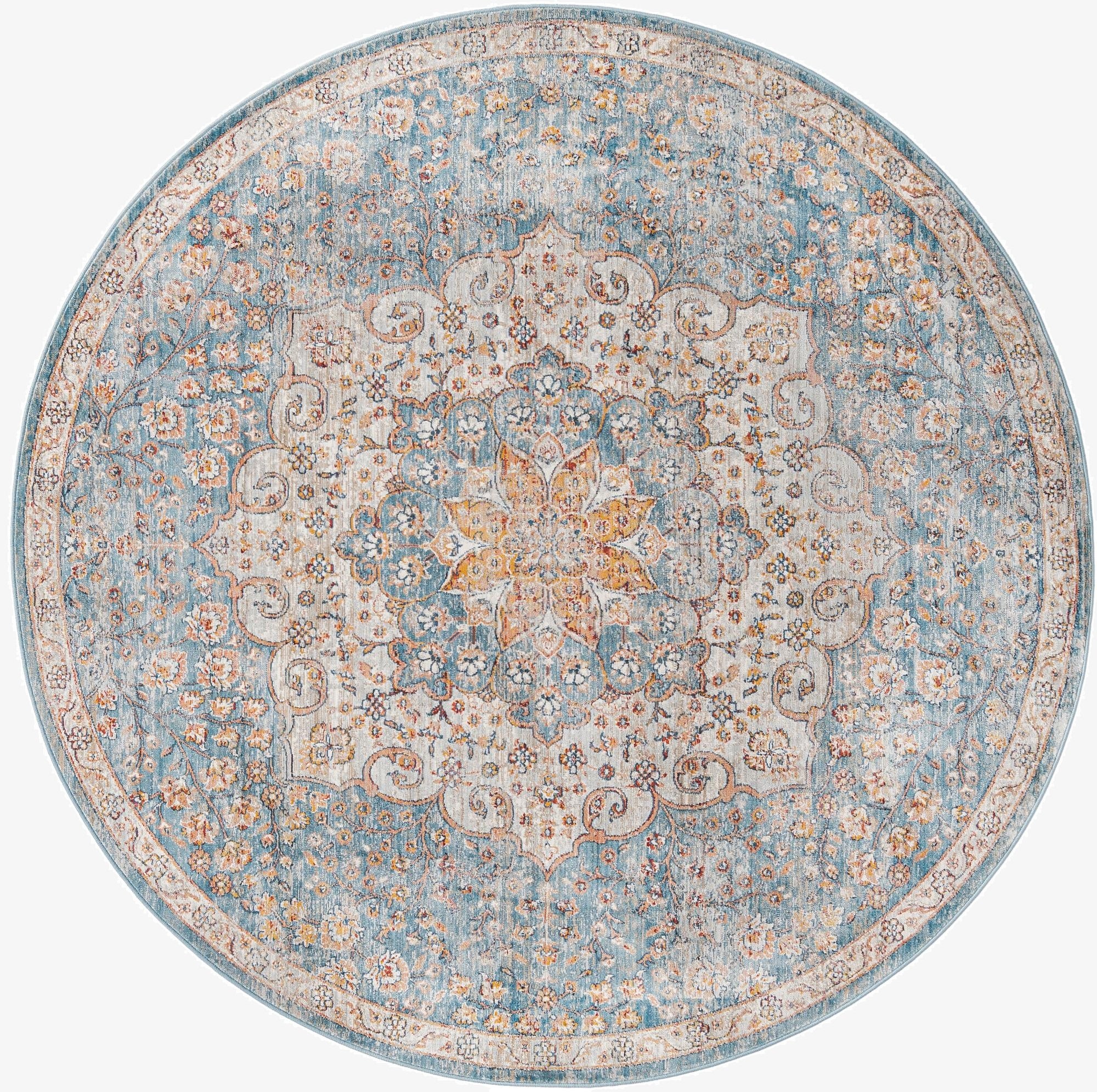 Primary image 7' x 7' Newport Round Rug