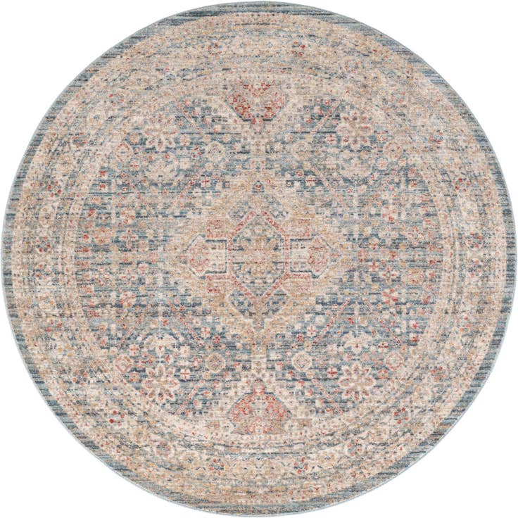 Detail image of 5' x 5' Noble Round Rug