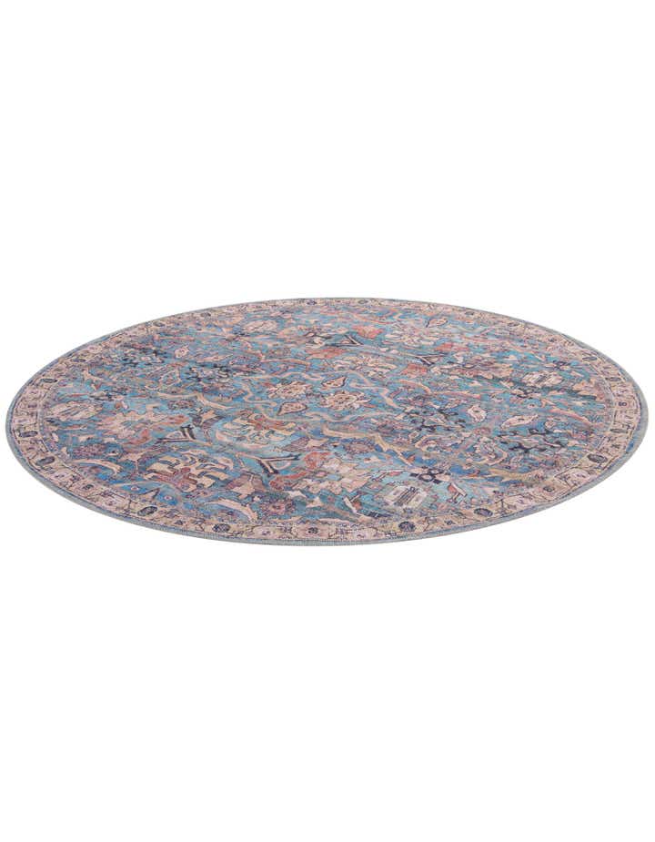 5' 3 x 5' 3 Nostalgia Round Rug