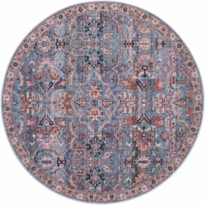 6' x 6' Nostalgia Round Rug