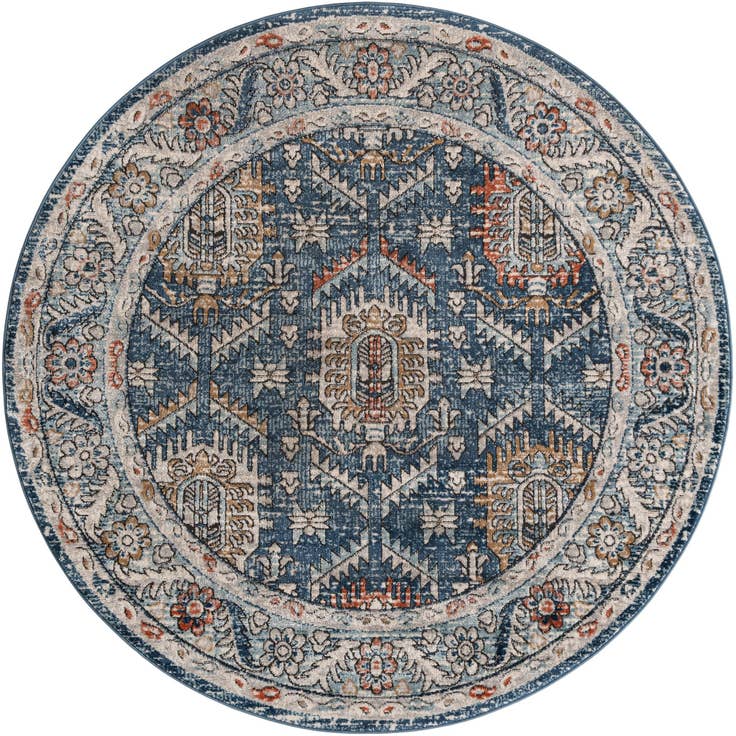 Detail image of 6' x 6' Nyla Round Rug