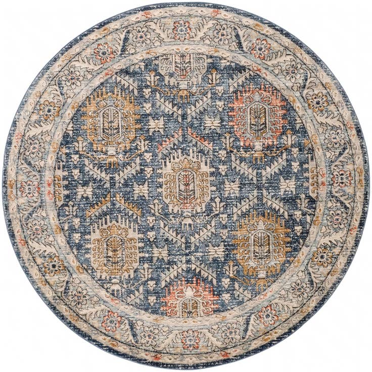 Detail image of 8' x 8' Nyla Round Rug