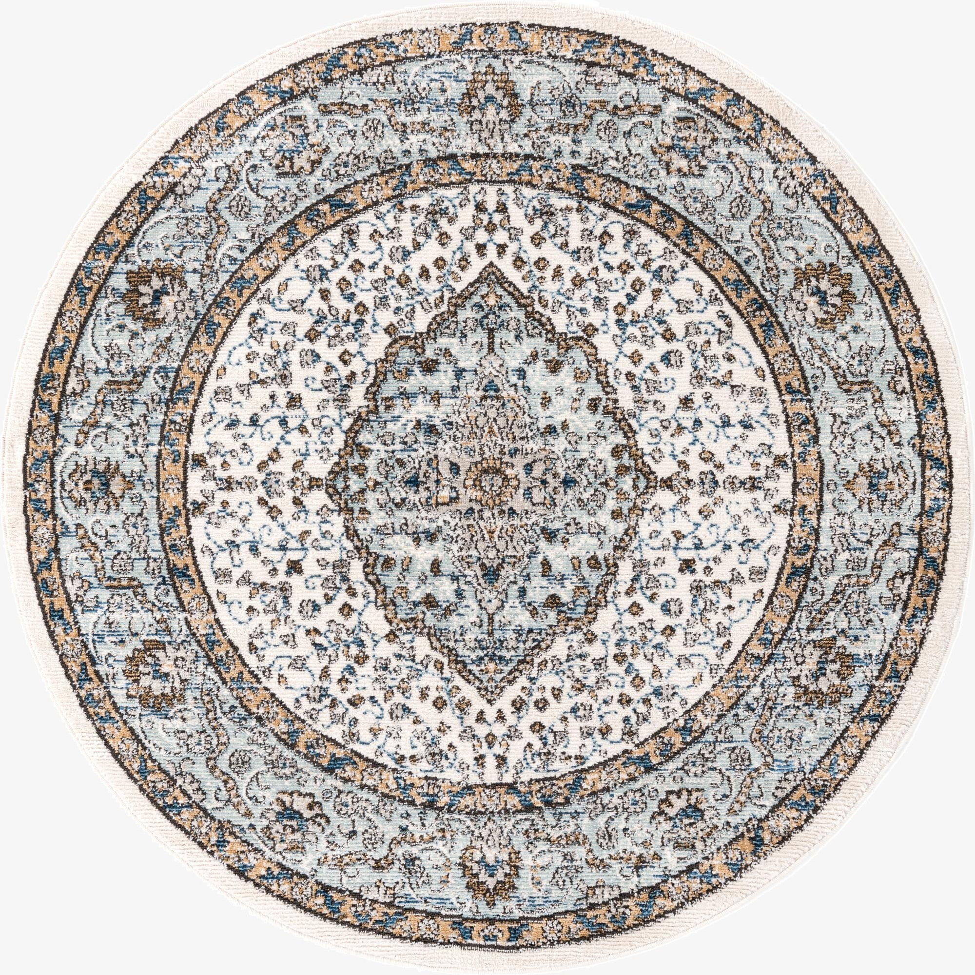Primary image 5' 3 x 5' 3 Nyla Round Rug