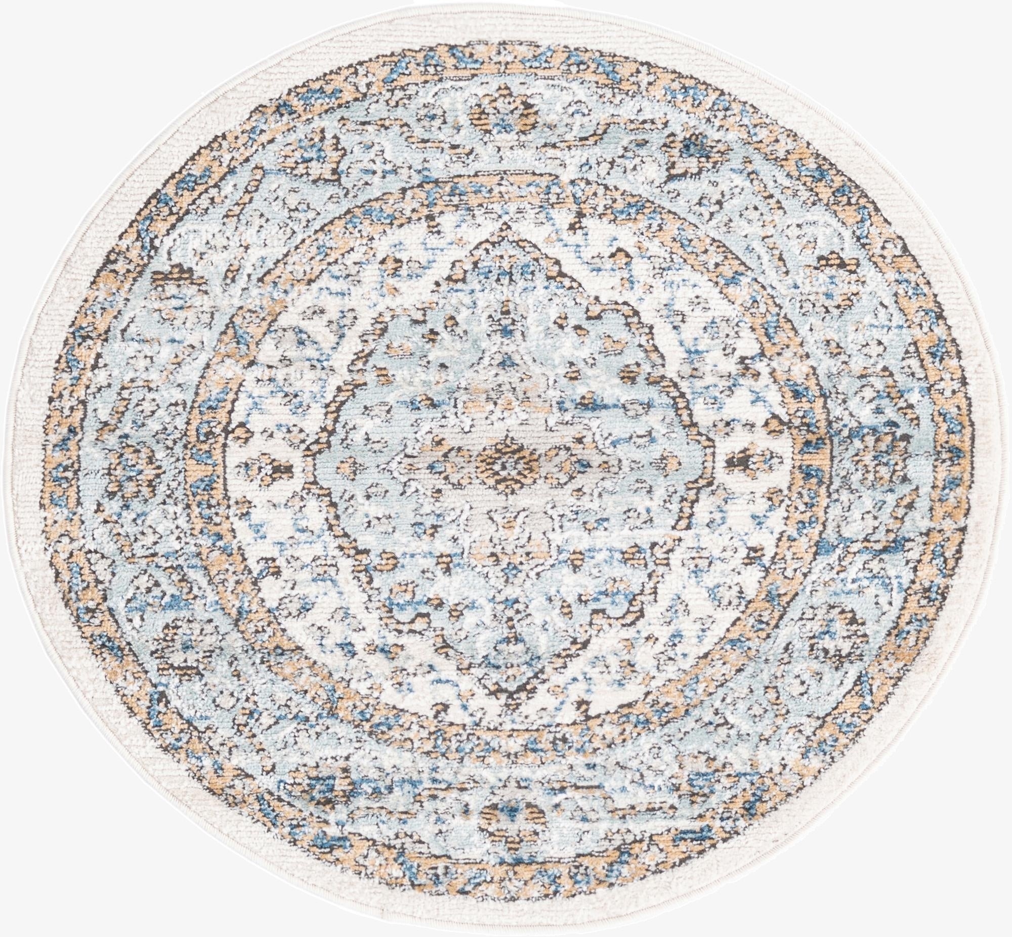 3' 3 x 3' 3 Nyla Round Rug