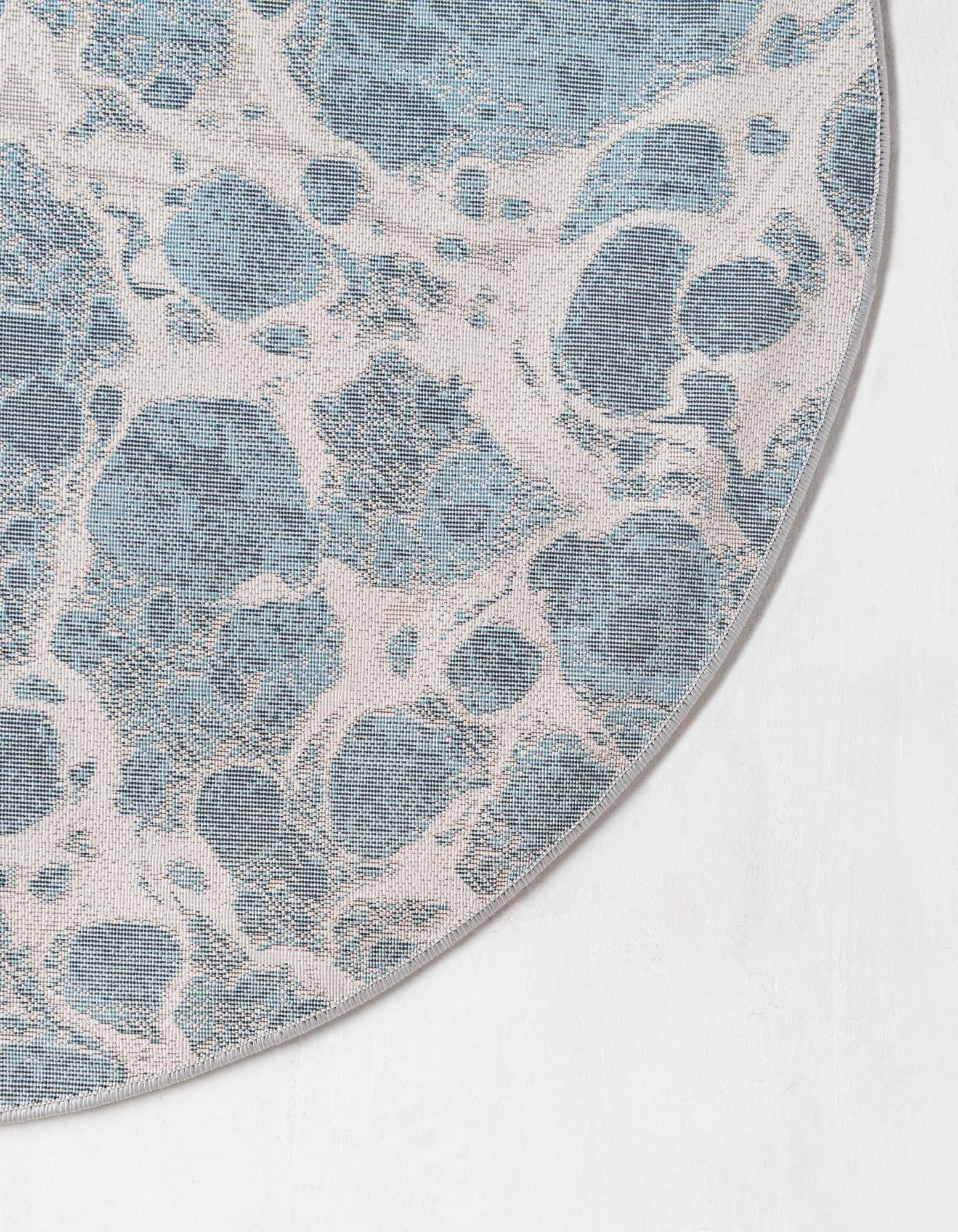 4' x 4' Oasis Round Rug