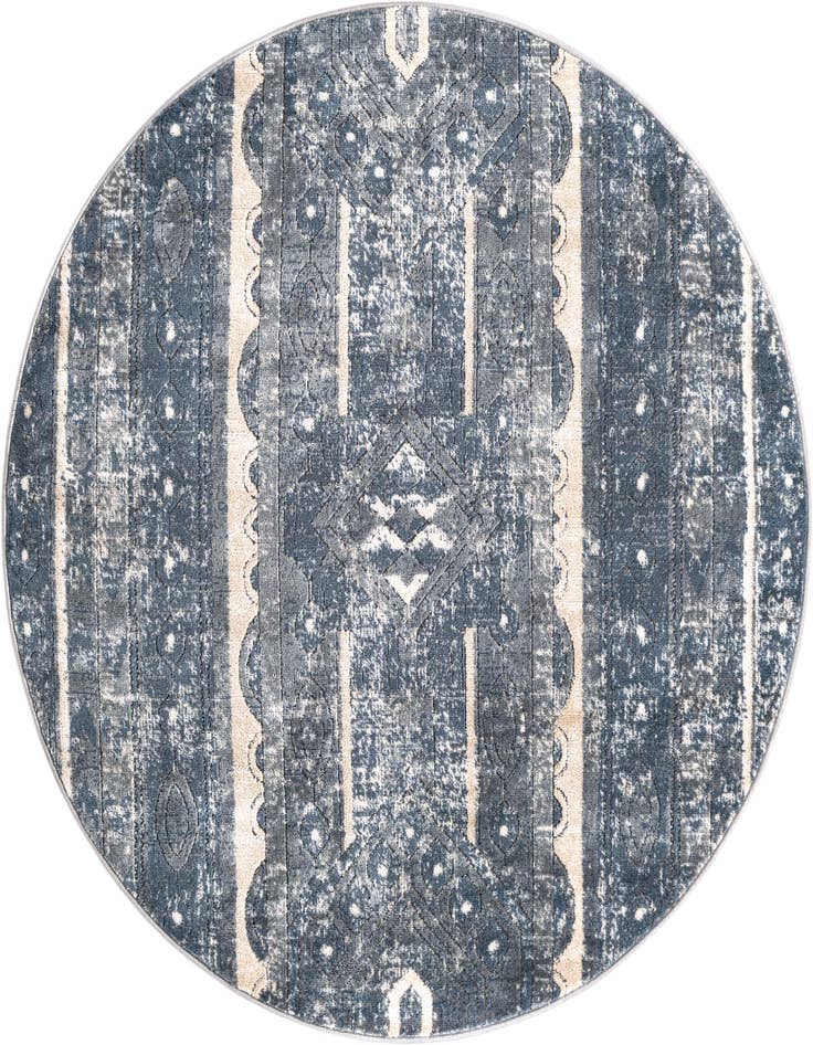 Detail image of 5' 3 x 5' 3 Oregon Round Rug
