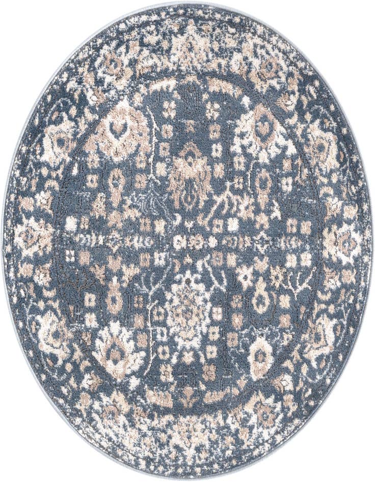 Detail image of 3' x 3' Oregon Round Rug