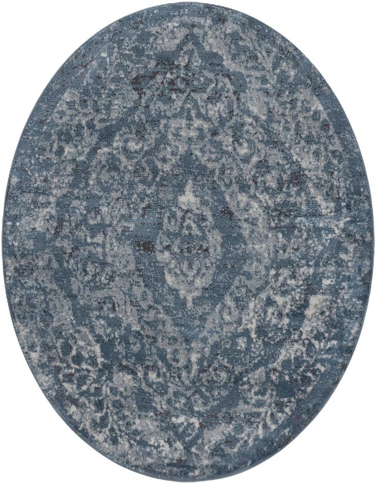 Detail image of 5' 3 x 5' 3 Oregon Round Rug