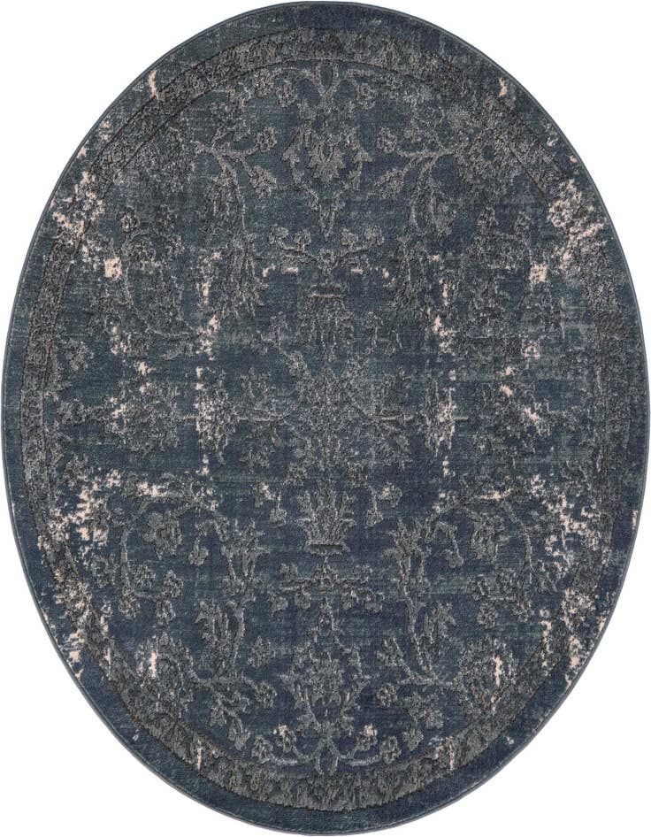 Detail image of 5' 3 x 5' 3 Oregon Round Rug