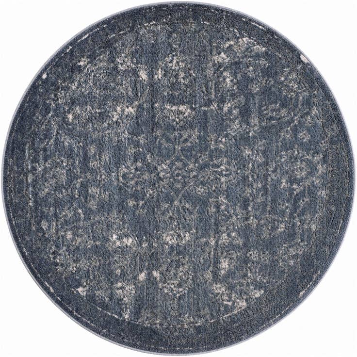 Detail image of 4' 1 x 4' 1 Oregon Round Rug