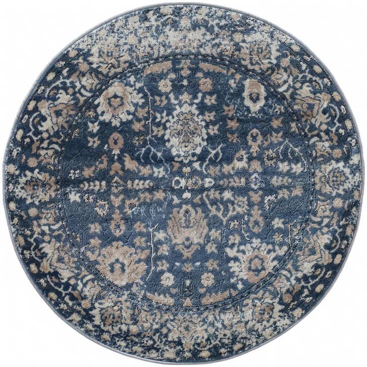 Detail image of 4' x 4' Oregon Round Rug