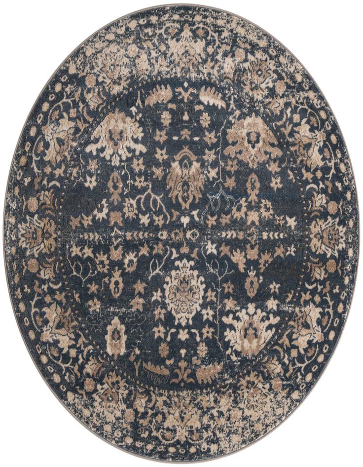 Detail image of 6' x 6' Oregon Round Rug