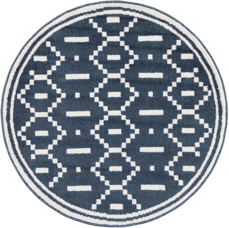 Detail image of 4' x 4' Oslo Round Rug