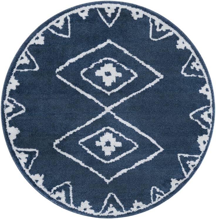 Detail image of 4' x 4' Oslo Round Rug