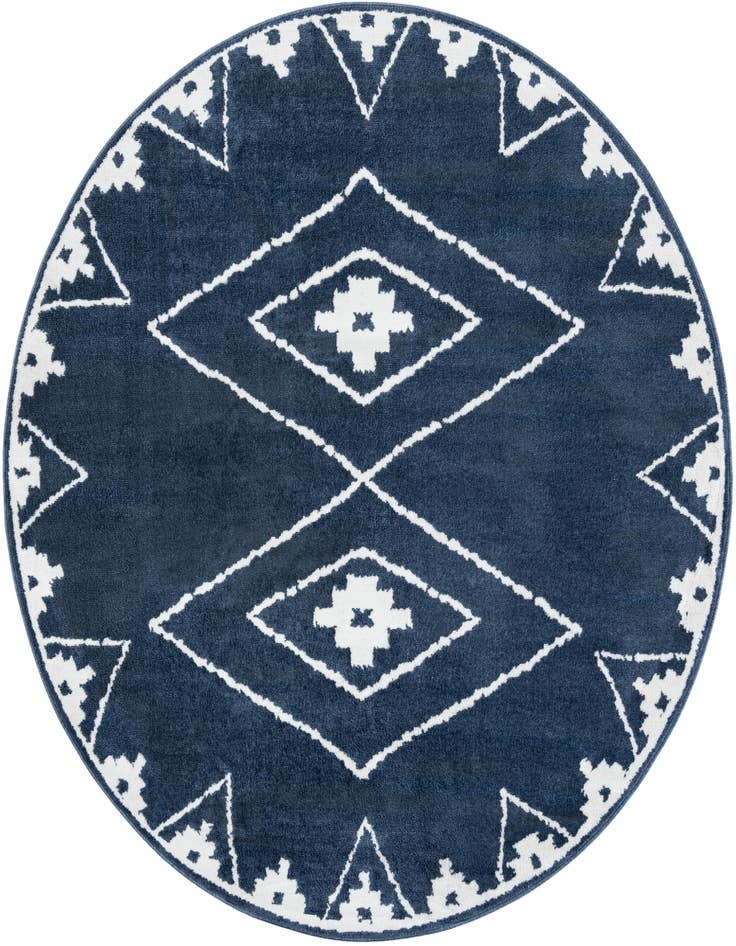 Detail image of 7' 10 x 7' 10 Oslo Round Rug