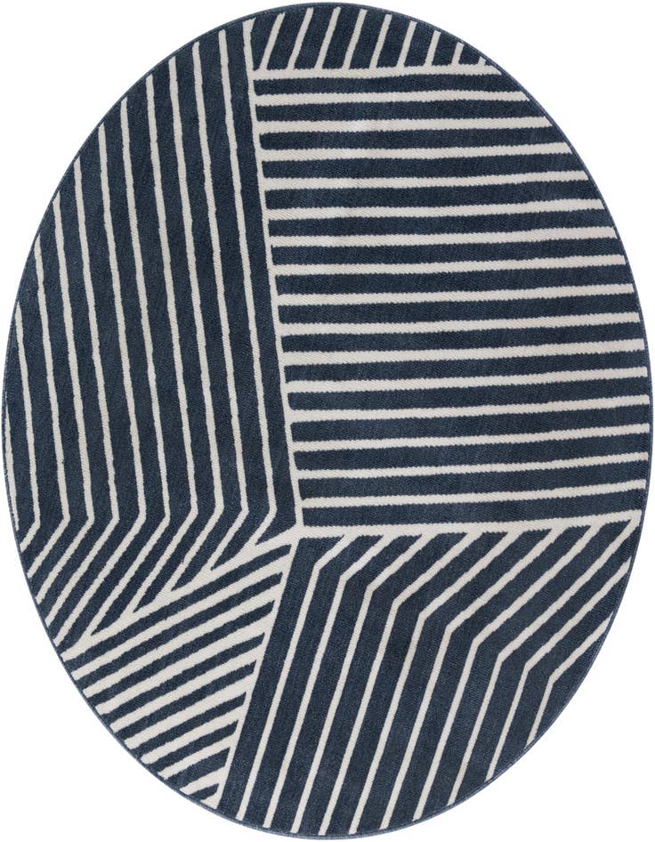 Detail image of 6' x 6' Oslo Round Rug