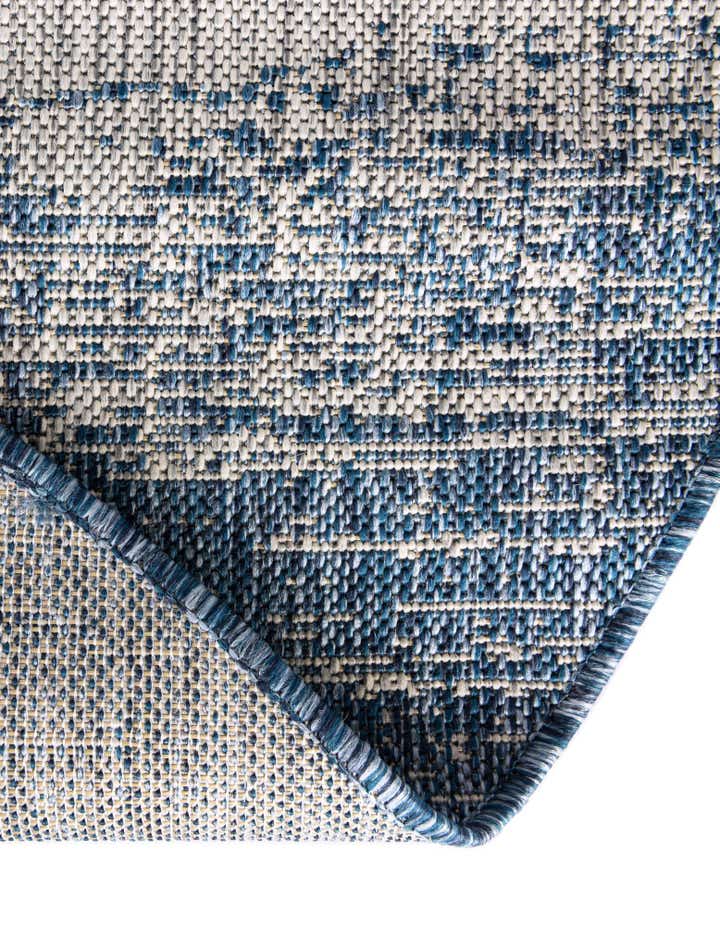 10' 8 x 10' 8 Easy-Clean Modern Indoor / Outdoor Round Rug