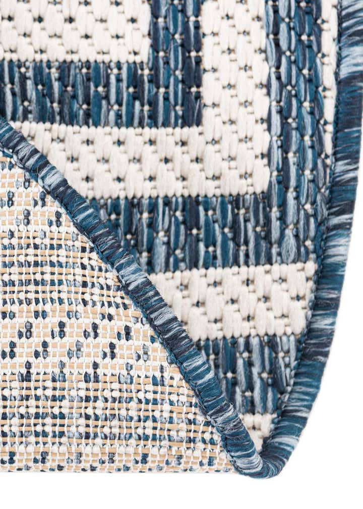 3' x 3' Easy-Clean Modern Indoor / Outdoor Round Rug