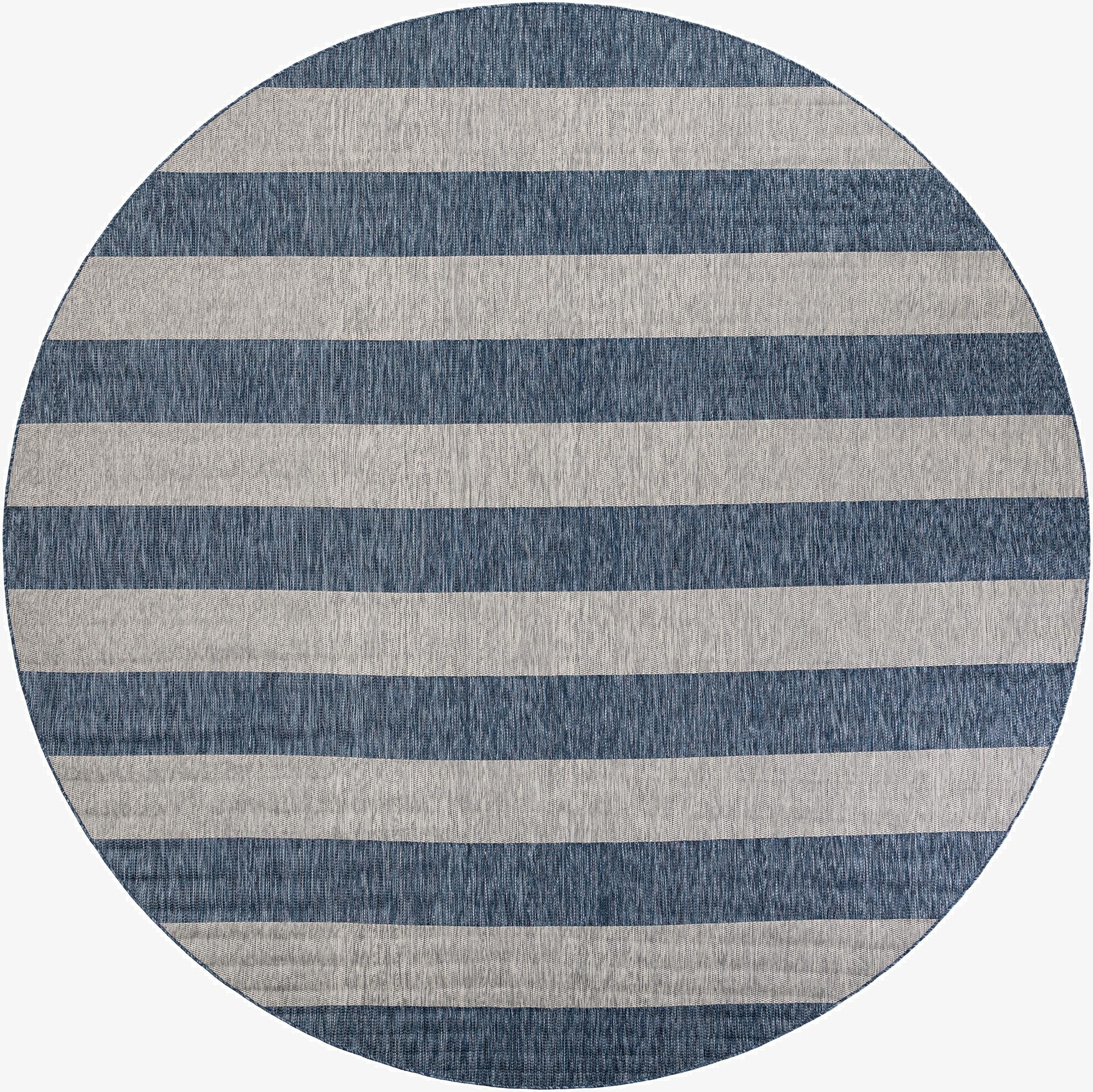 12' x 12' Washable Ribbon Indoor / Outdoor Round Rug