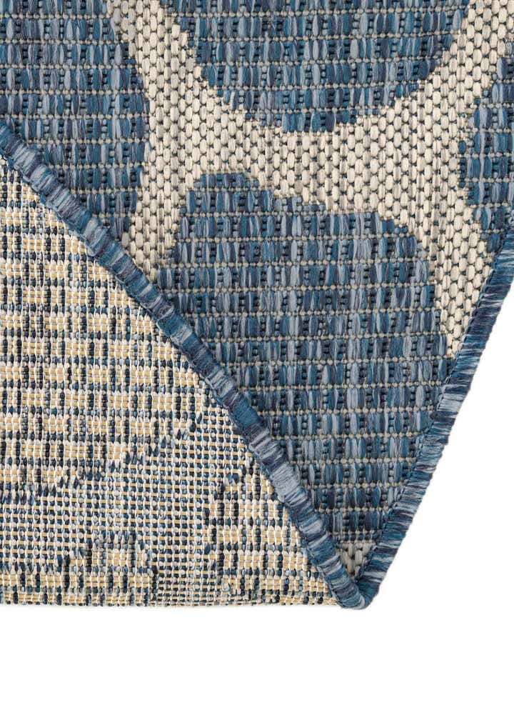 4' x 4' Easy-Clean Safari Indoor / Outdoor Round Rug