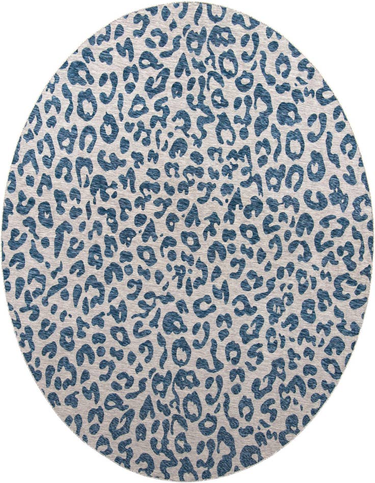 Detail image of 10' 8 x 10' 8 Easy-Clean Safari Indoor / Outdoor Round Rug