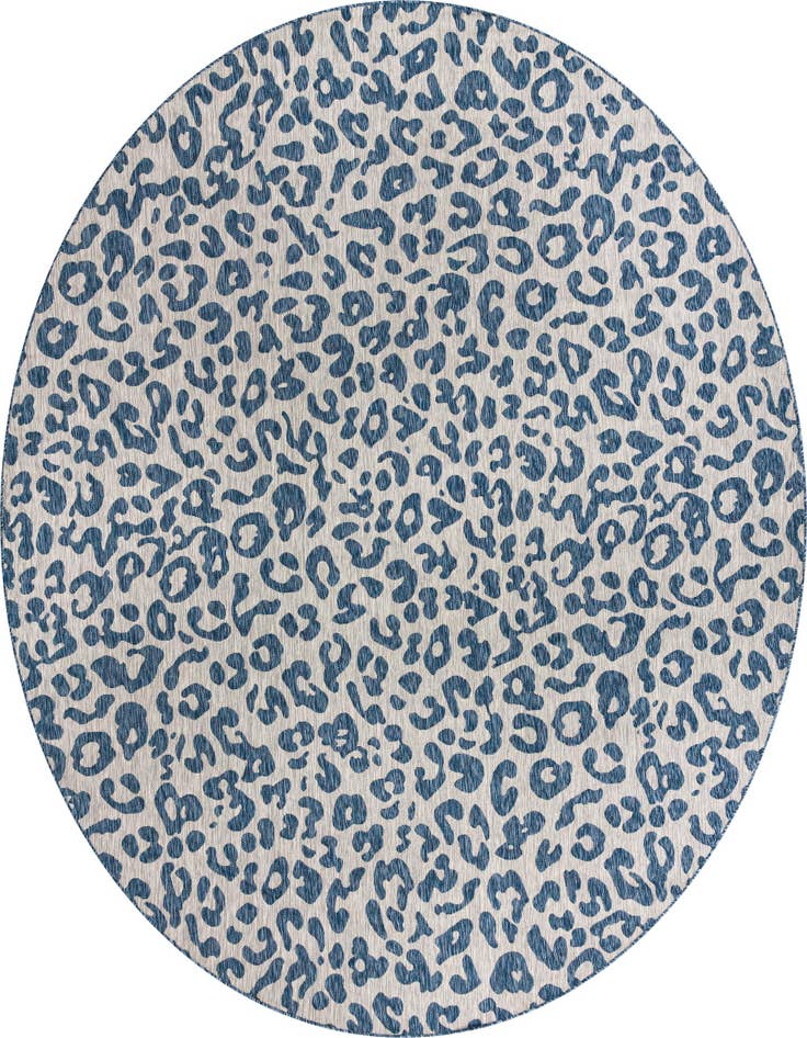 Detail image of 13' x 13' Easy-Clean Safari Indoor / Outdoor Round Rug