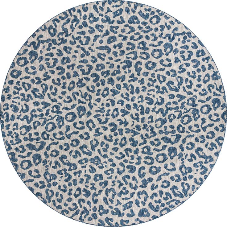 Detail image of 13' x 13' Easy-Clean Safari Indoor / Outdoor Round Rug
