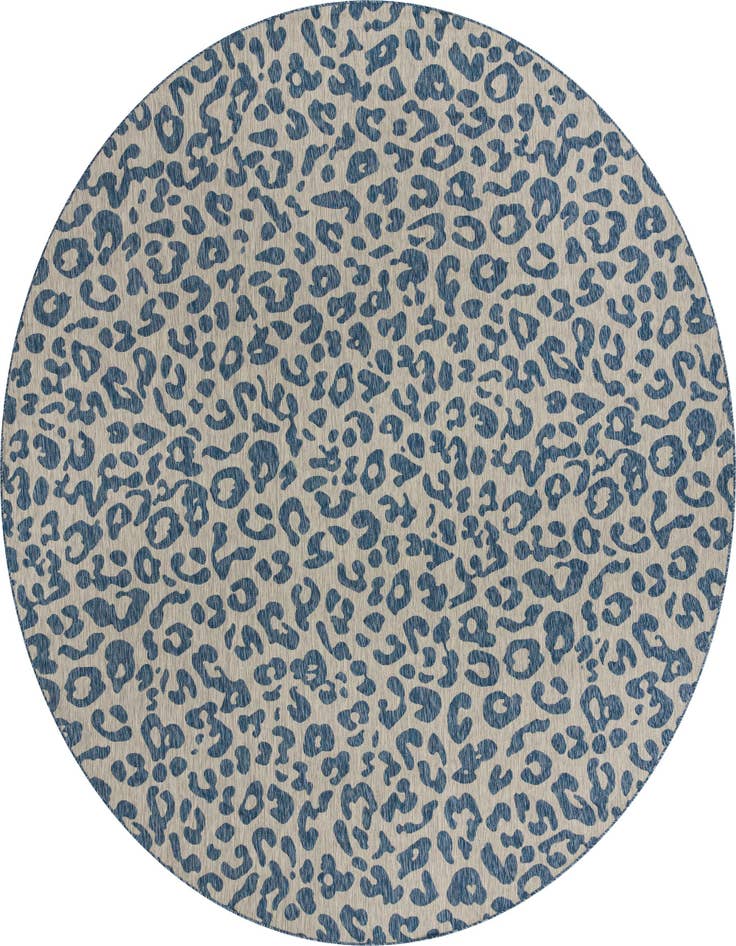 Detail image of 12' x 12' Easy-Clean Safari Indoor / Outdoor Round Rug