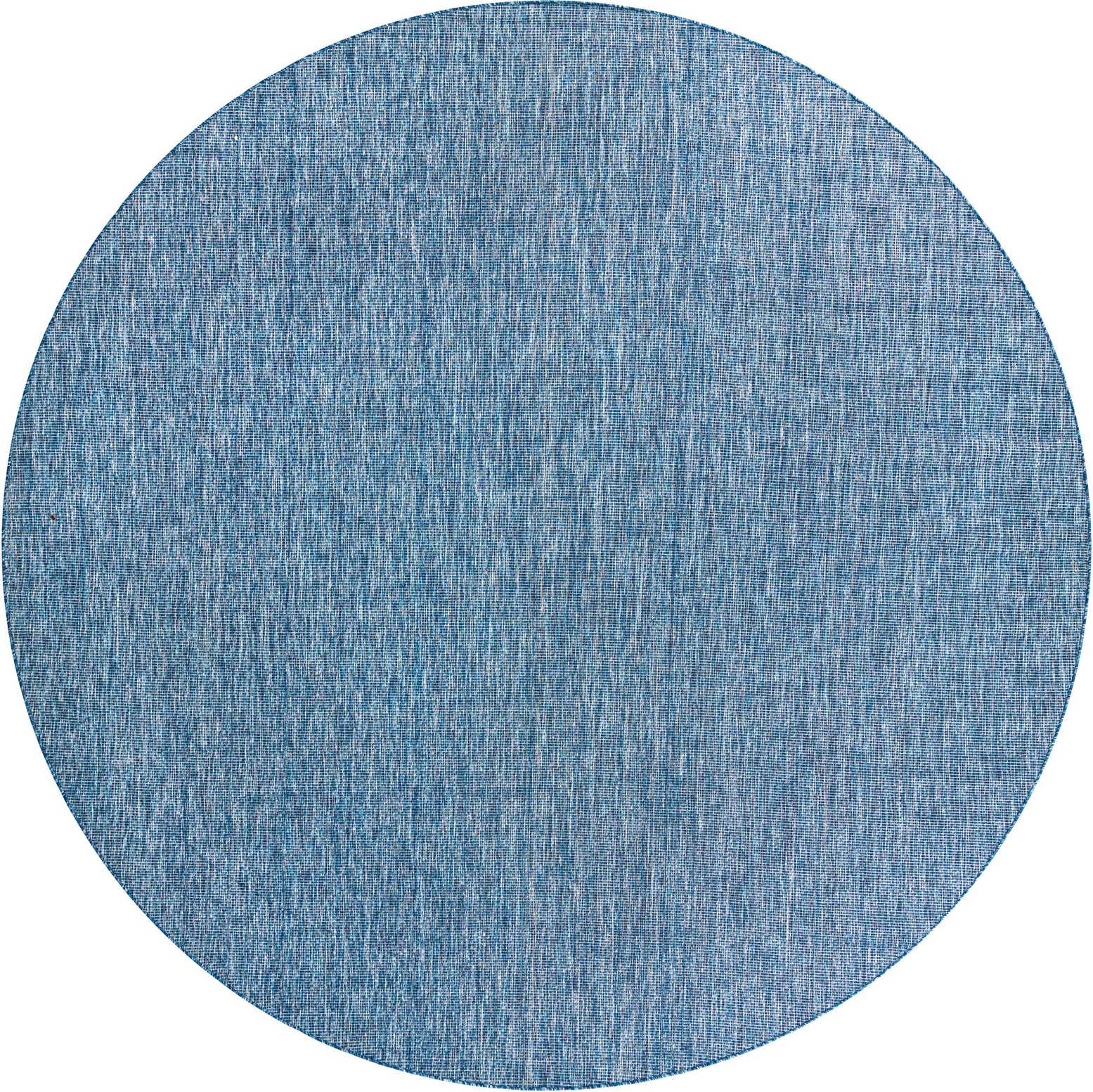 13' x 13' Easy-Clean Solid Indoor / Outdoor Round Rug