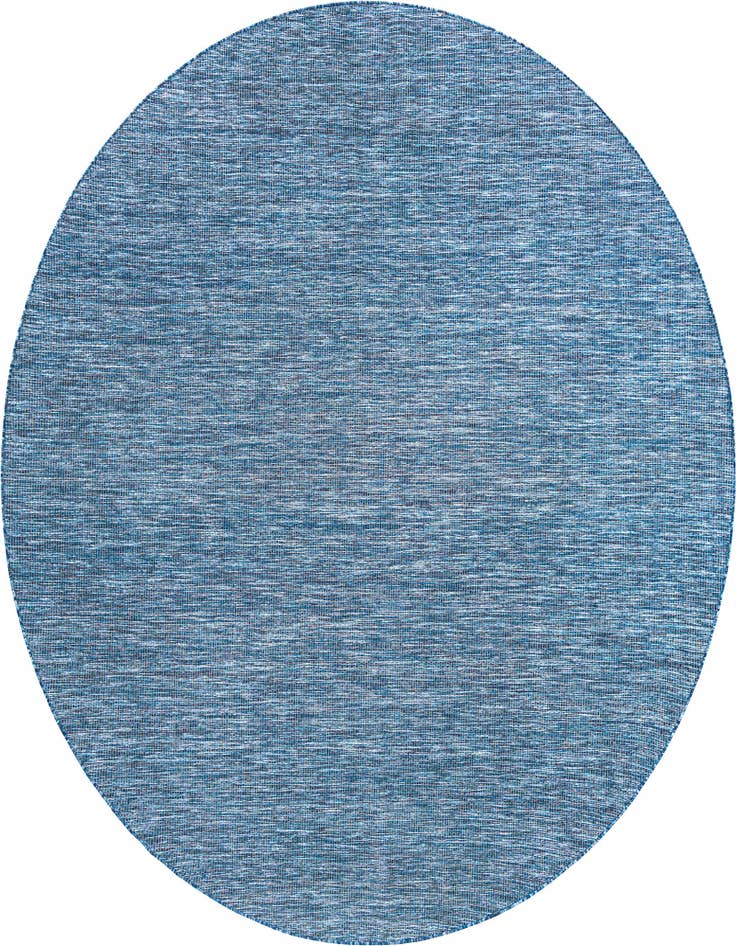 Detail image of 10' x 10' Easy-Clean Solid Indoor / Outdoor Round Rug