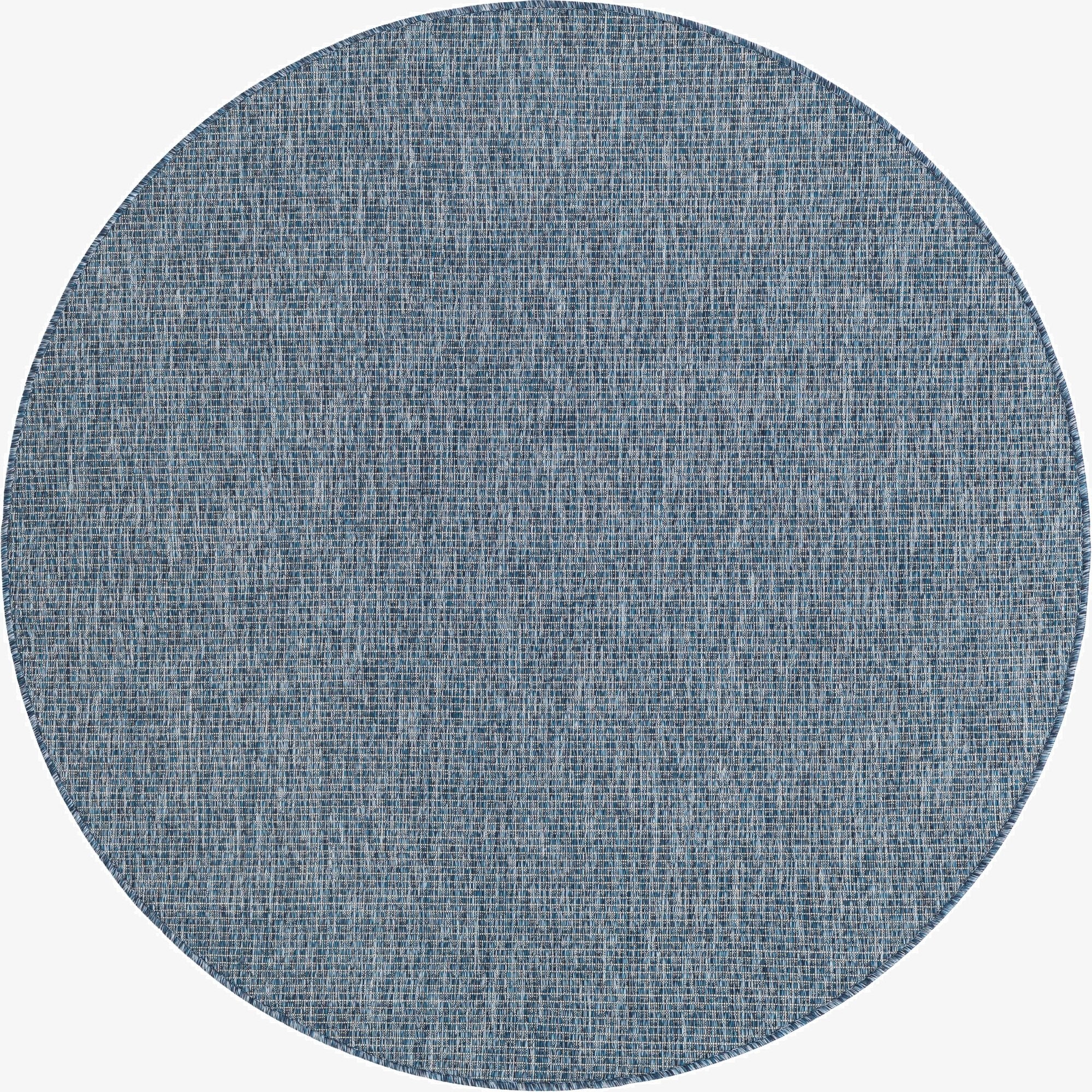160cm x 160cm  Washable Solid Indoor / Outdoor Round Rug