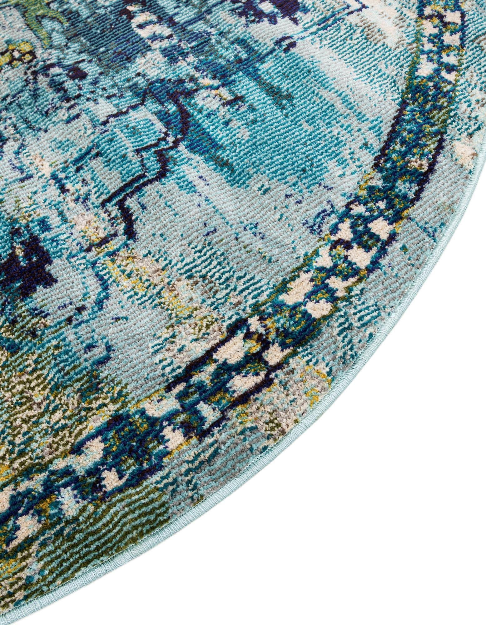 6' x 6' Washable Palazzo Round Rug