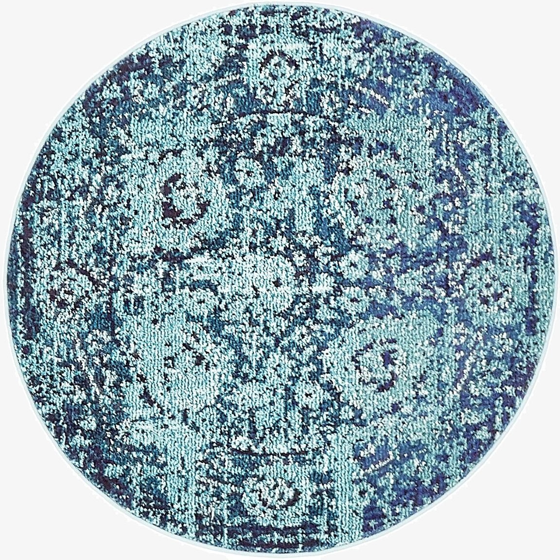 3' 3 x 3' 3  Washable Palazzo Round Rug