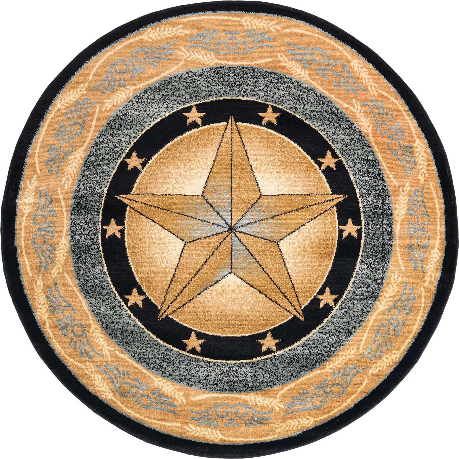 7' 10 x 7' 10 Pioneer Round Rug