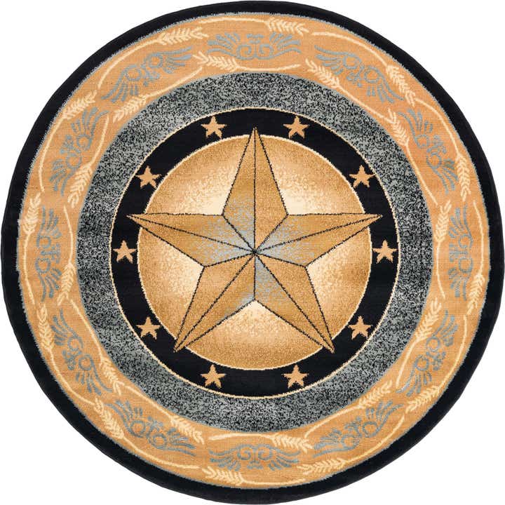 7' 10 x 7' 10 Pioneer Round Rug