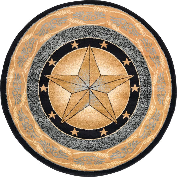 Detail image of 7' 10 x 7' 10 Pioneer Round Rug