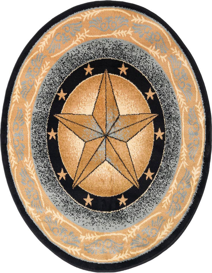 Detail image of 4' x 4' Pioneer Round Rug