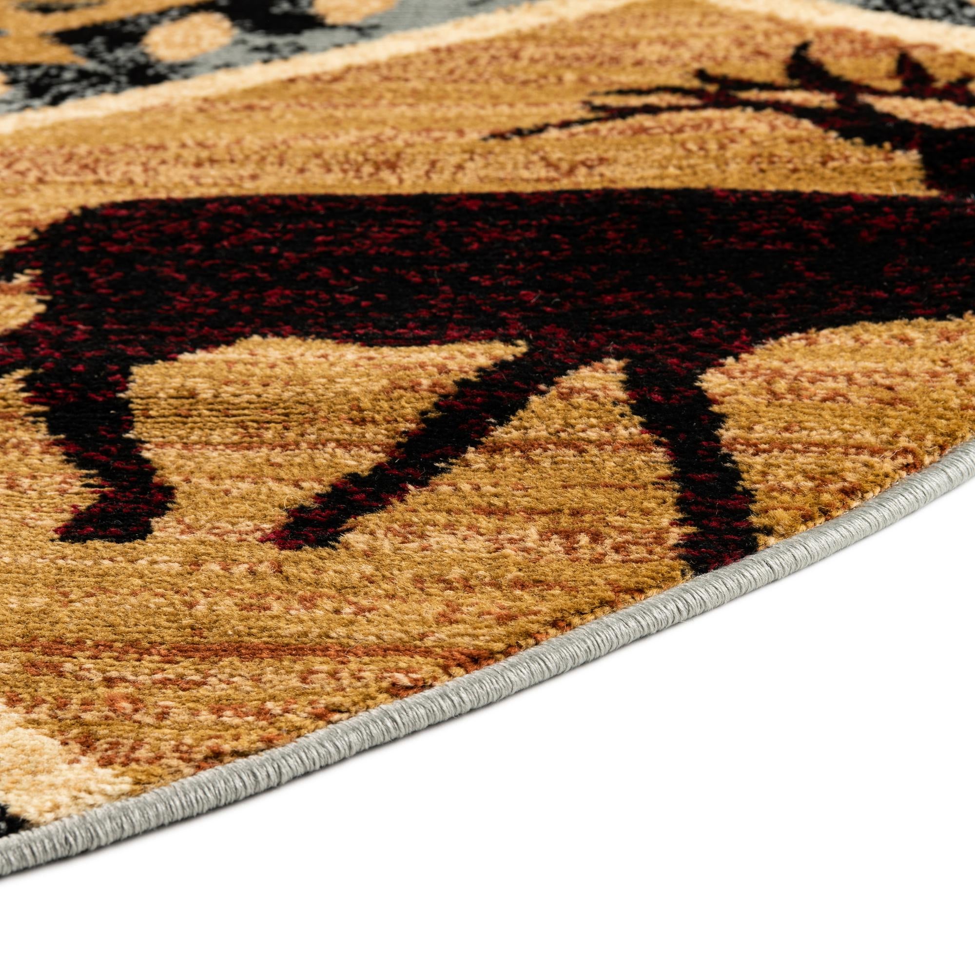 5' 3 x 5' 3 Pioneer Round Rug