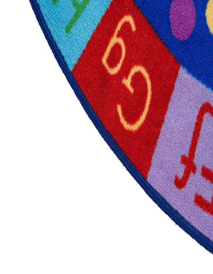 Detail image of 5' x 5' Play Time Round Rug