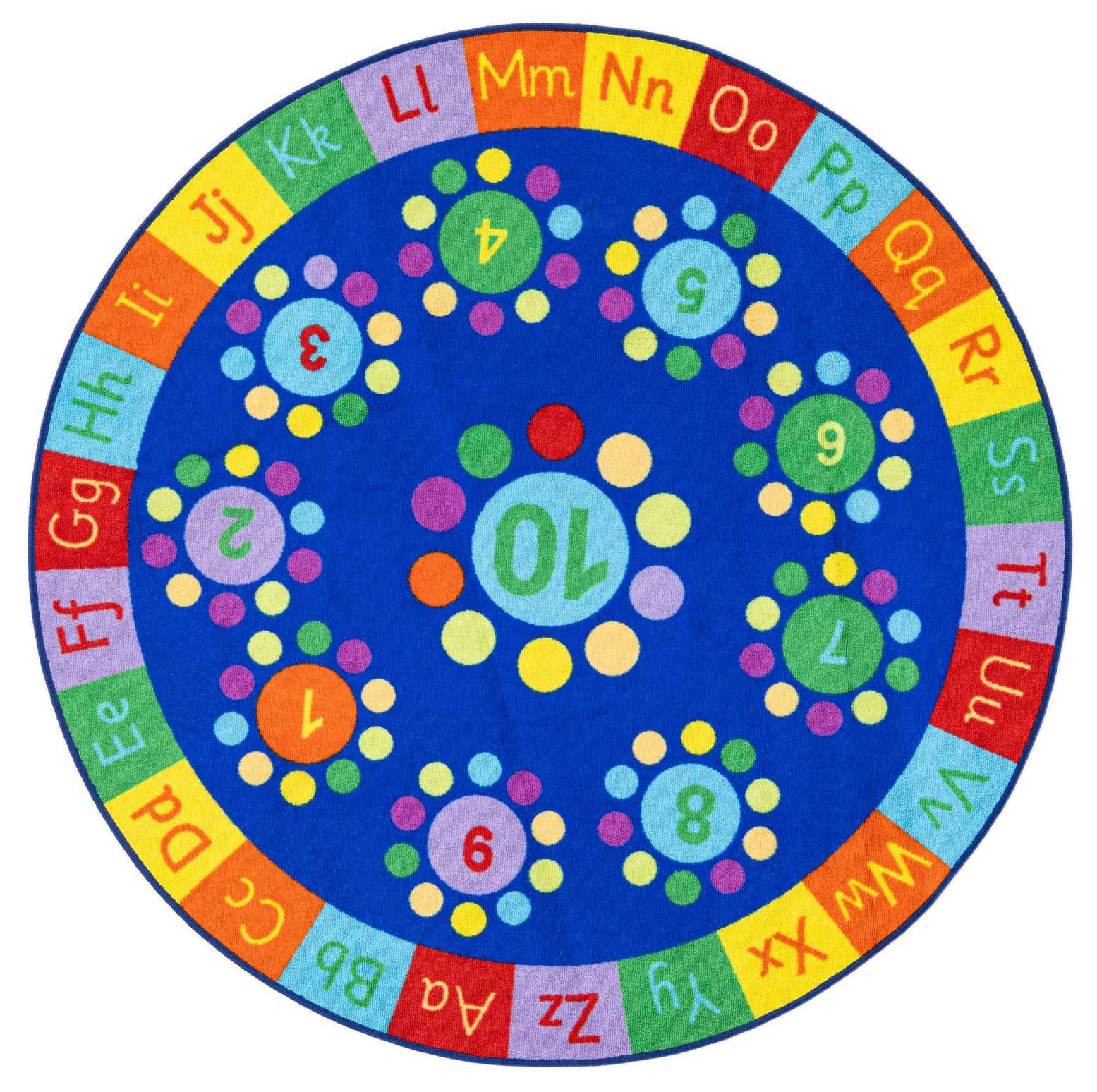 5' x 5' Play Time Round Rug