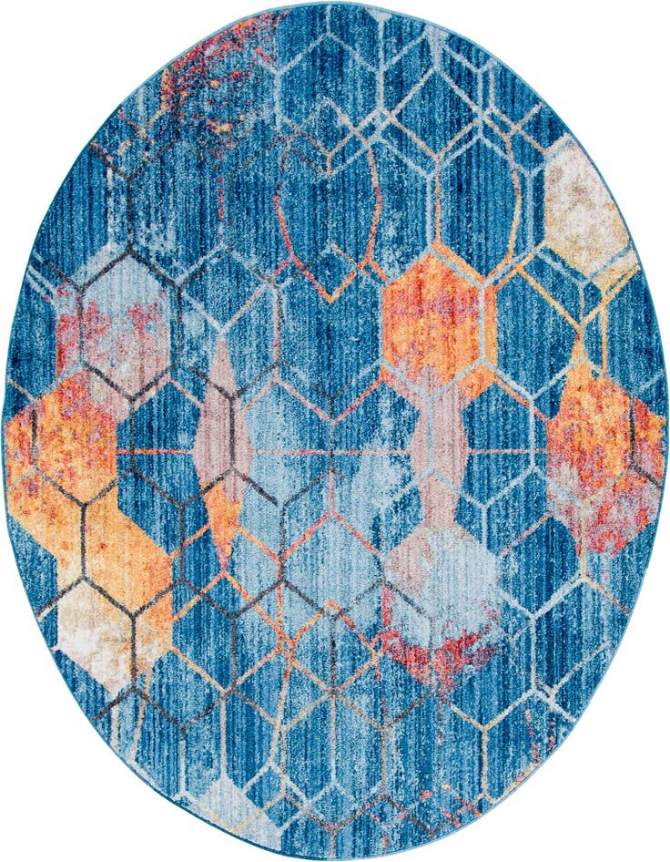 Detail image of 6' x 6' Prism Round Rug