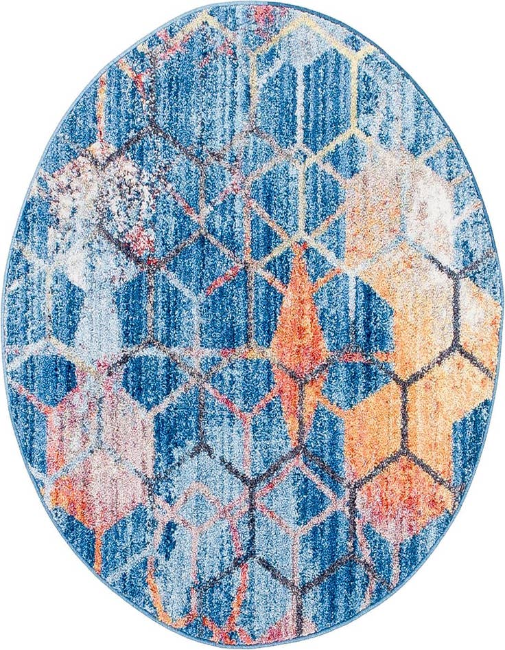 Detail image of 3' 3 x 3' 3 Prism Round Rug